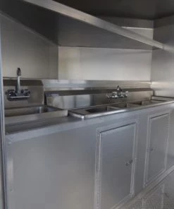 Concession Trailer 8.5' X 14' Red - Food Event Catering -Cheap Concession Trailers Shop p1120376