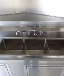 Concession Trailer 8.5' X 14' Red - Food Event Catering -Cheap Concession Trailers Shop p1120379