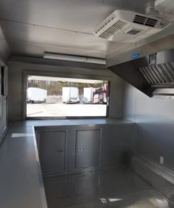 Concession Trailer 8.5' X 14' Red - Food Event Catering -Cheap Concession Trailers Shop p1120385