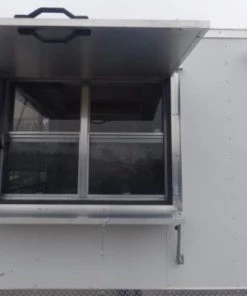 Concession Trailer 8.5' X 16' White - Vending and Event Catering -Cheap Concession Trailers Shop p1120496 small