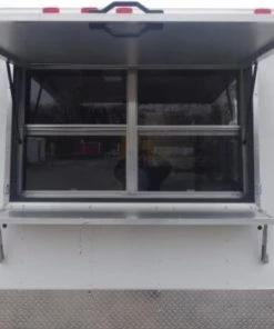 Concession Trailer 8.5' X 16' White - Vending and Event Catering -Cheap Concession Trailers Shop p1120497 small