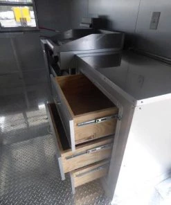 Concession Trailer 8.5' X 16' White - Vending and Event Catering -Cheap Concession Trailers Shop p1120520 small