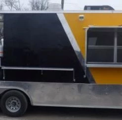 Concession Trailer 8.5 X 24 Yellow - Food Event Catering -Cheap Concession Trailers Shop p1120525 small