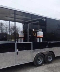 Concession Trailer 8.5 X 24 Yellow - Food Event Catering -Cheap Concession Trailers Shop p1120526 small