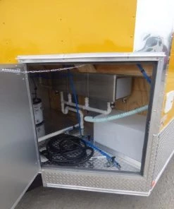 Concession Trailer 8.5 X 24 Yellow - Food Event Catering -Cheap Concession Trailers Shop p1120536 small