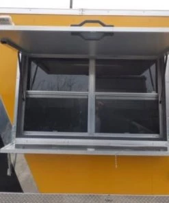 Concession Trailer 8.5 X 24 Yellow - Food Event Catering -Cheap Concession Trailers Shop p1120538 small