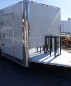 Concession Trailer 8.5' X 15' White - Food Event Catering -Cheap Concession Trailers Shop p1120603 small