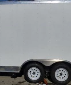 Concession Trailer 8.5' X 15' White - Food Event Catering -Cheap Concession Trailers Shop p1120608 small