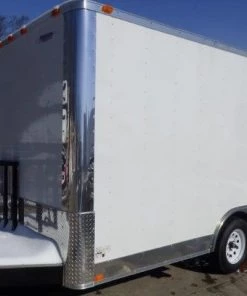 Concession Trailer 8.5' X 15' White - Food Event Catering -Cheap Concession Trailers Shop p1120609 small