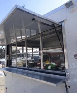 Concession Trailer 8.5' X 15' White - Food Event Catering -Cheap Concession Trailers Shop p1120611 small