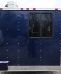 Concession Trailer 8.5 X 16' Indigo Blue - Food Event Catering -Cheap Concession Trailers Shop p1120633 small