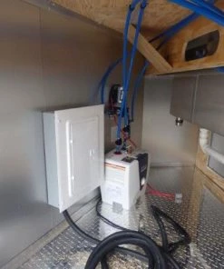 Concession Trailer 8.5 X 16' Indigo Blue - Food Event Catering -Cheap Concession Trailers Shop p1120639 small