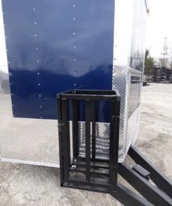 Concession Trailer 8.5 X 16' Indigo Blue - Food Event Catering -Cheap Concession Trailers Shop p1120641 small