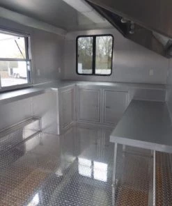 Concession Trailer 8.5 X 16' Indigo Blue - Food Event Catering -Cheap Concession Trailers Shop p1120647 small