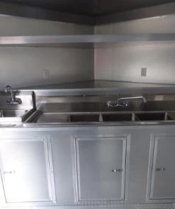 Concession Trailer 8.5 X 16' Indigo Blue - Food Event Catering -Cheap Concession Trailers Shop p1120648 small