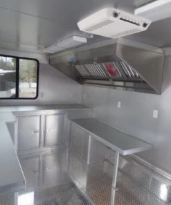 Concession Trailer 8.5 X 16' Indigo Blue - Food Event Catering -Cheap Concession Trailers Shop p1120655 small