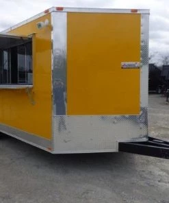 Concession Trailer 8.5' X 18' Yellow - Food Event Catering 46 Concession Trailer 8.5' X 18' Yellow - Food Event Catering -Cheap Concession Trailers Shop p1120668 small
