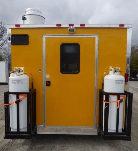 Concession Trailer 8.5' X 18' Yellow - Food Event Catering 11 Concession Trailer 8.5' X 18' Yellow - Food Event Catering - Image 11