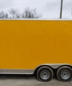 Concession Trailer 8.5' X 18' Yellow - Food Event Catering 42 Concession Trailer 8.5' X 18' Yellow - Food Event Catering -Cheap Concession Trailers Shop p1120673 small