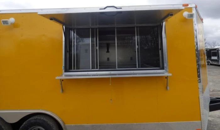 Concession Trailer 8.5' X 18' Yellow - Food Event Catering 21 Concession Trailer 8.5' X 18' Yellow - Food Event Catering - Image 21