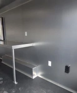 Concession Trailer 8.5' X 18' Yellow - Food Event Catering