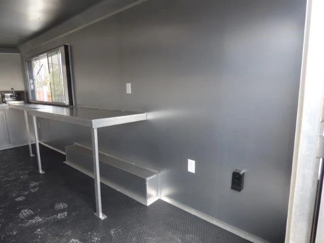 Concession Trailer 8.5' X 18' Yellow - Food Event Catering 1 Concession Trailer 8.5' X 18' Yellow - Food Event Catering