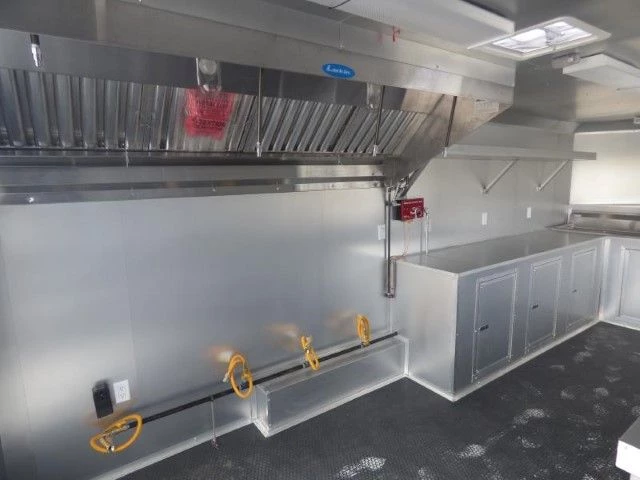 Concession Trailer 8.5' X 18' Yellow - Food Event Catering 19 Concession Trailer 8.5' X 18' Yellow - Food Event Catering - Image 19