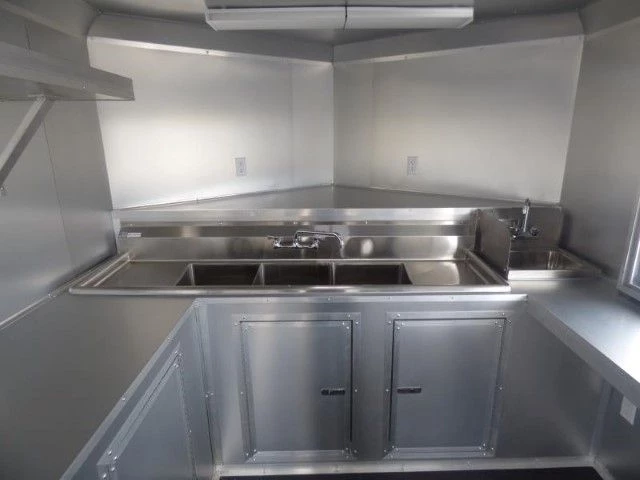 Concession Trailer 8.5' X 18' Yellow - Food Event Catering 30 Concession Trailer 8.5' X 18' Yellow - Food Event Catering - Image 30