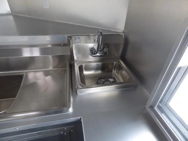 Concession Trailer 8.5' X 18' Yellow - Food Event Catering 17 Concession Trailer 8.5' X 18' Yellow - Food Event Catering - Image 17