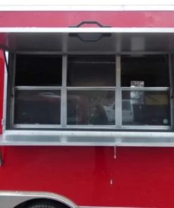 Concession Trailer 8.5' X 17' Red - Food Event Catering -Cheap Concession Trailers Shop p1120759 small