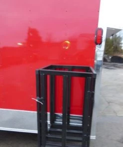 Concession Trailer 8.5' X 17' Red - Food Event Catering -Cheap Concession Trailers Shop p1120760 small