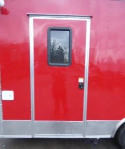 Concession Trailer 8.5' X 17' Red - Food Event Catering -Cheap Concession Trailers Shop p1120762 small