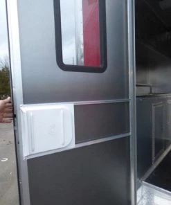 Concession Trailer 8.5' X 17' Red - Food Event Catering -Cheap Concession Trailers Shop p1120763 small