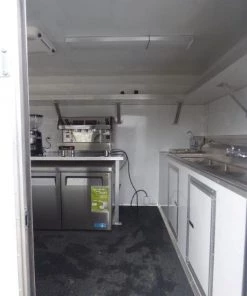 Concession Trailer 8.5' X 15' White - Food Event Catering -Cheap Concession Trailers Shop p1120919 small