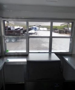 Concession Trailer 8.5' X 15' White - Food Event Catering -Cheap Concession Trailers Shop p1120929 small