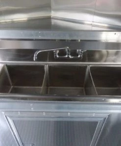 Concession Trailer 8.5' X 18' White - Food Event Catering -Cheap Concession Trailers Shop p1120959 small