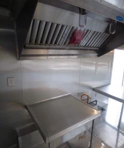 Concession Trailer 8.5' X 18' White - Food Event Catering -Cheap Concession Trailers Shop p1120971 small