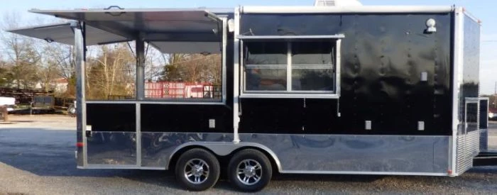 Concession Trailer 8.5' X 20' Black - BBQ Event Catering 32 Concession Trailer 8.5' X 20' Black - BBQ Event Catering - Image 32