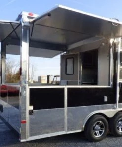 Concession Trailer 8.5' X 20' Black - BBQ Event Catering 52 Concession Trailer 8.5' X 20' Black - BBQ Event Catering -Cheap Concession Trailers Shop p1120979 small