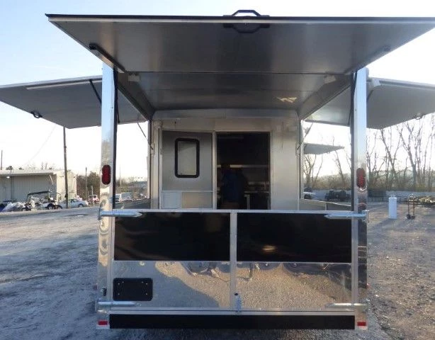 Concession Trailer 8.5' X 20' Black - BBQ Event Catering 8 Concession Trailer 8.5' X 20' Black - BBQ Event Catering - Image 8