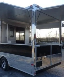 Concession Trailer 8.5' X 20' Black - BBQ Event Catering 55 Concession Trailer 8.5' X 20' Black - BBQ Event Catering -Cheap Concession Trailers Shop p1120981 small