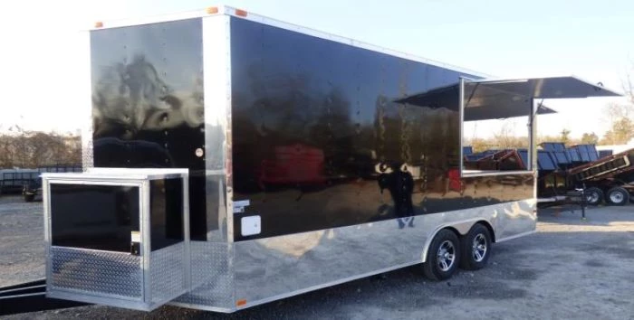 Concession Trailer 8.5' X 20' Black - BBQ Event Catering 35 Concession Trailer 8.5' X 20' Black - BBQ Event Catering - Image 35