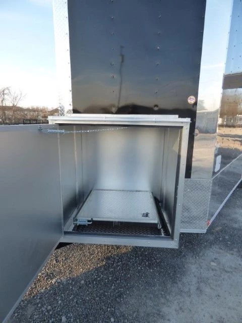 Concession Trailer 8.5' X 20' Black - BBQ Event Catering 2 Concession Trailer 8.5' X 20' Black - BBQ Event Catering - Image 2