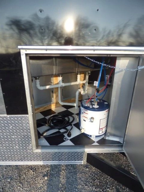 Concession Trailer 8.5' X 20' Black - BBQ Event Catering 14 Concession Trailer 8.5' X 20' Black - BBQ Event Catering - Image 14