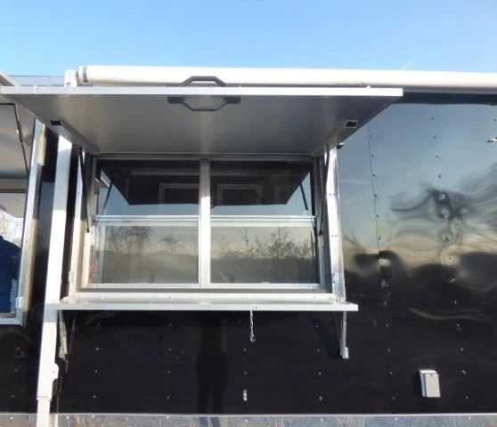 Concession Trailer 8.5' X 20' Black - BBQ Event Catering 40 Concession Trailer 8.5' X 20' Black - BBQ Event Catering - Image 40
