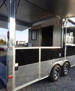 Concession Trailer 8.5' X 20' Black - BBQ Event Catering 50 Concession Trailer 8.5' X 20' Black - BBQ Event Catering -Cheap Concession Trailers Shop p1120992 small