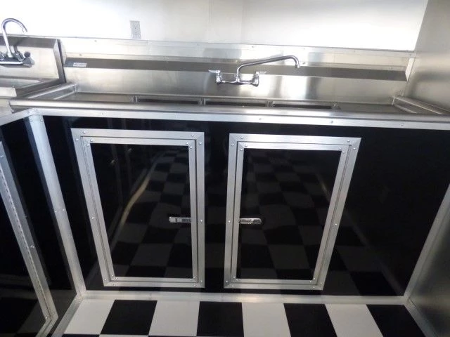Concession Trailer 8.5' X 20' Black - BBQ Event Catering 18 Concession Trailer 8.5' X 20' Black - BBQ Event Catering - Image 18