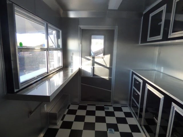 Concession Trailer 8.5' X 20' Black - BBQ Event Catering 12 Concession Trailer 8.5' X 20' Black - BBQ Event Catering - Image 12