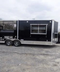 Concession Trailer 8.5' X 22' Black - Food Event Catering -Cheap Concession Trailers Shop p1130018 small