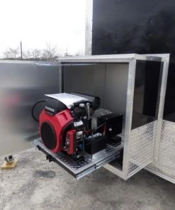 Concession Trailer 8.5' X 22' Black - Food Event Catering -Cheap Concession Trailers Shop p1130026 small